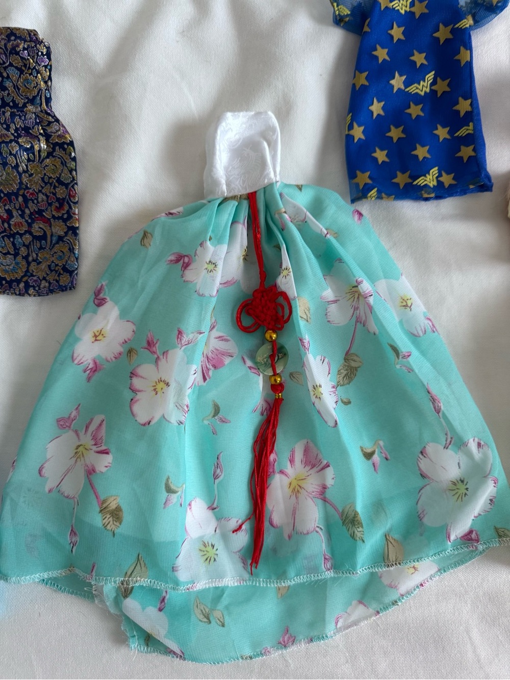 Barbie Doll Clothes Lot Dresses Shoes Accessories Fashion Wardrobe Bundle 20+pc - Picture 5 of 11